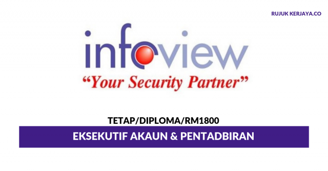 Infoview Lifetime ~ Eksekutif Akaun & Pentadbiran