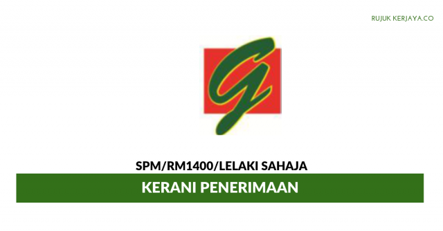 Jutaria Gemilang ~ Kerani Penerimaan