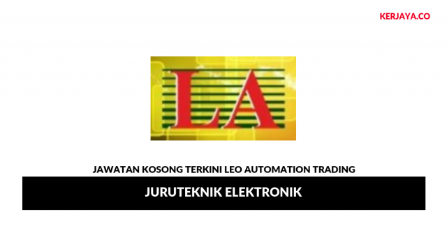 Leo Automation Trading ~ Juruteknik Elektronik