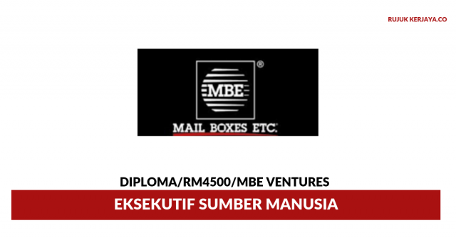 MBE Ventures ~ Eksekutif Sumber Manusia