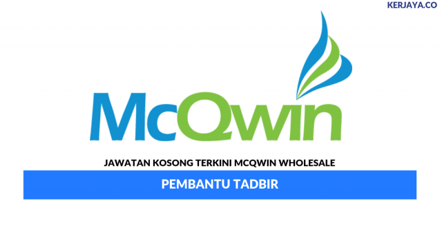 McQwin Wholesale ~ Pembantu Tadbir