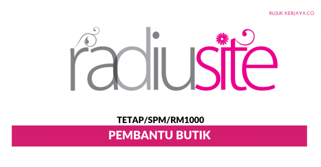 Radiusite ~ Pembantu Butik