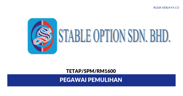 Stable Option ~ Pegawai Pemulihan