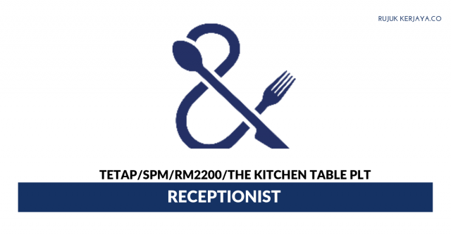 The Kitchen Table PLT ~ Receptionist