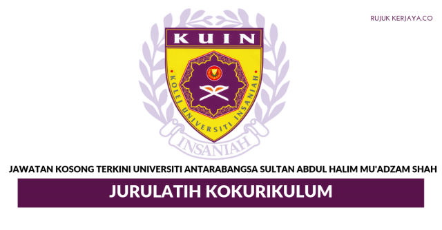 Universiti Antarabangsa Sultan Abdul Halim Mu’adzam Shah ~ Jurulatih Kokurikulum