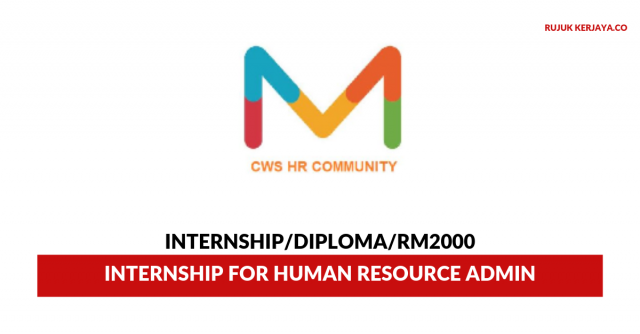 CWS HR Community ~ Internship for Human Resource Admin