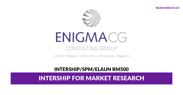 Enigma Consulting Group ~ Internship For Market Research