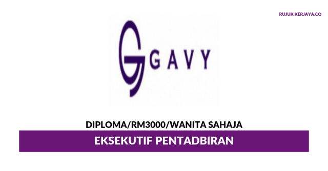 Gavy Marketing ~ Eksekutif Pentadbiran
