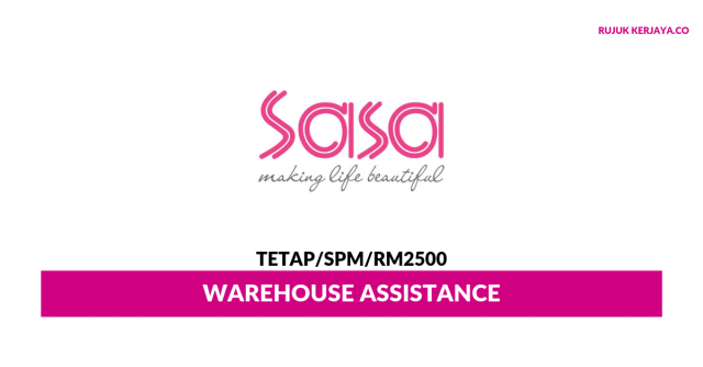 Hong Kong Sa Sa ~ Warehouse Assistance