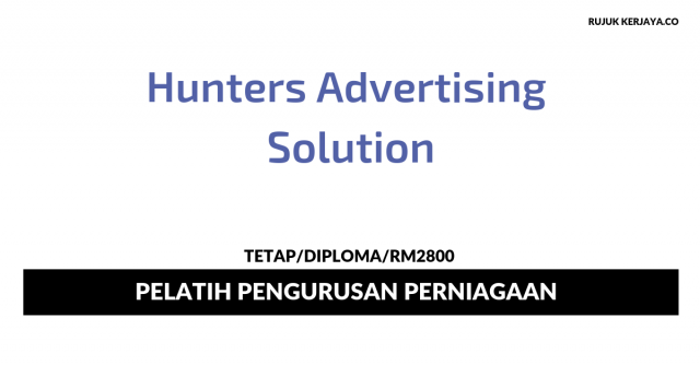 Hunters Advertising Solution ~ Pelatih Pengurusan Perniagaan