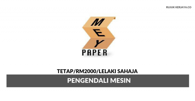 Mey Paper Industries ~ Pengendali Mesin
