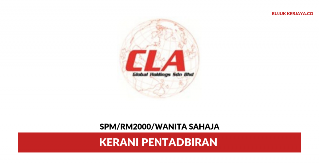 CLA Global Holdings ~ Kerani Pentadbiran