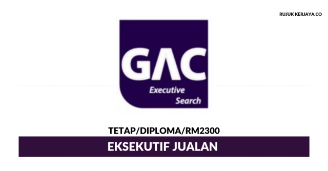 GAC Executive Search ~ Eksekutif Jualan