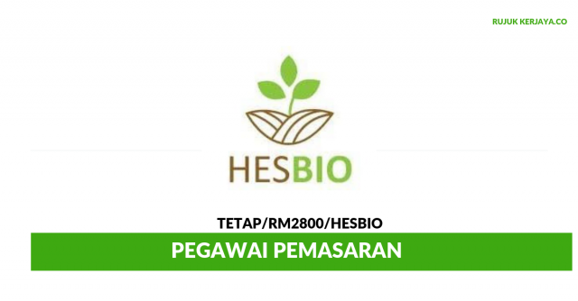 Hesbio ~ Pegawai Pemasaran