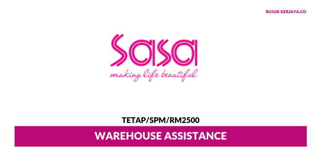 Hong Kong Sa Sa ~ Warehouse Assistance