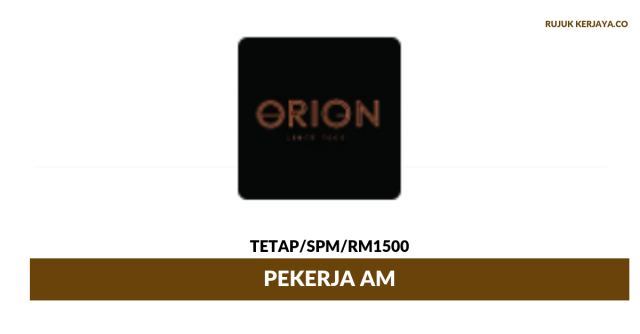 Orion Global Enterprise ~ Pekerja Am