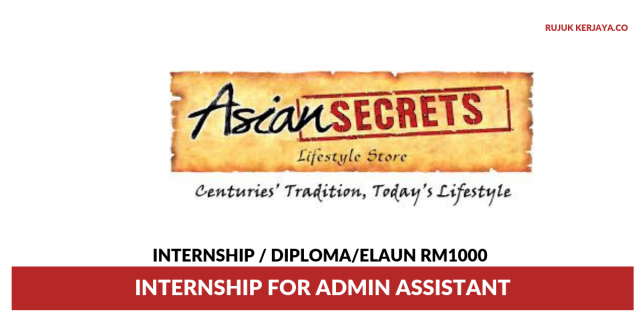 AsianSecret ~ Internship For Admin Assistant