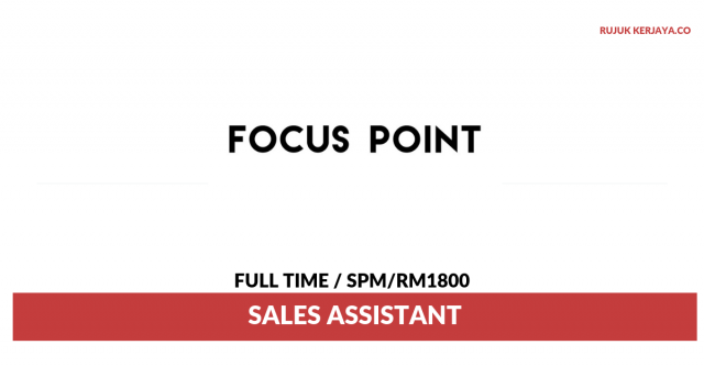 Focus Point ~ Pembantu Jualan