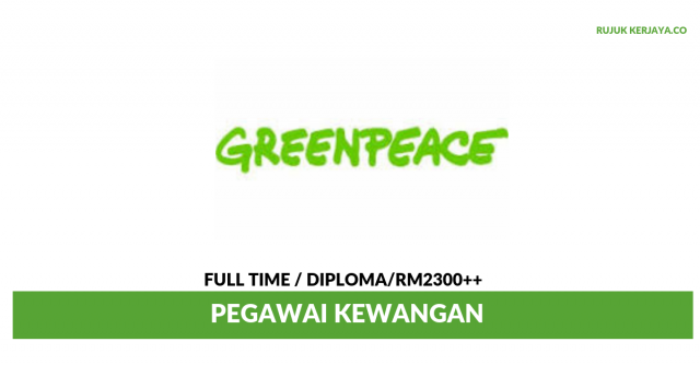 Greenpeace Southeast Asia ~ Pegawai Kewangan