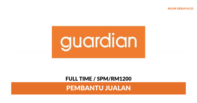Guardian Health And Beauty ~ Pembantu Jualan