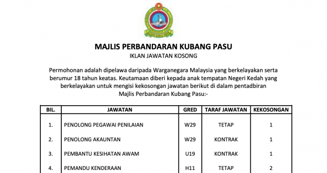 Majlis Daerah Kubang Pasu (MDKP) ~ Pentadbiran &Pengurusan