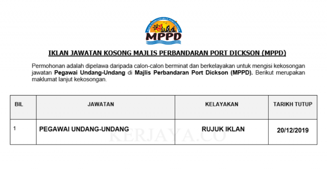 Majlis Perbandaran Port Dickson (MPPD)