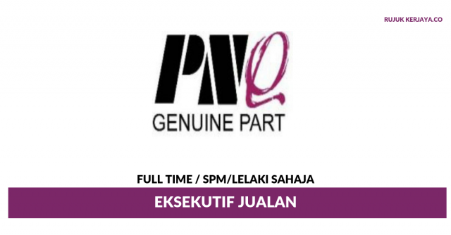 PNM Klang Auto Parts ~ Eksekutif Jualan