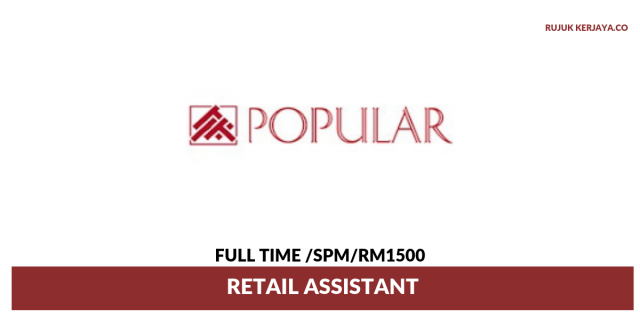 Popular Book Co. ~ Retail Assistant