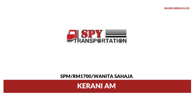 Syarikat Pengangkutan S.P.Y ~ Kerani Am