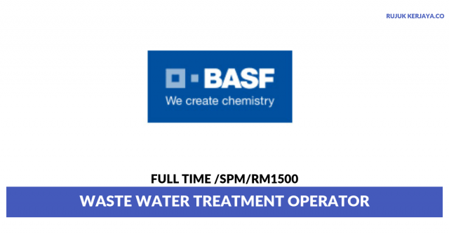 BASF Malaysia ~ Waste Water Treatment Operator