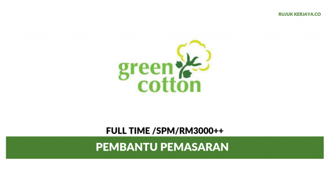 Green Cotton ~ Pembantu Pemasaran