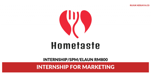 HomeTaste Tech ~ Internship for Marketing