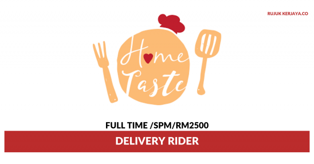 HomeTaste Tech ~ Delivery Rider