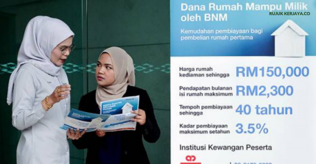 Permohonan Dana Rumah Mampu Milik Bank Negara Malaysia 2019 Untuk Penjawat Awam & Swasta