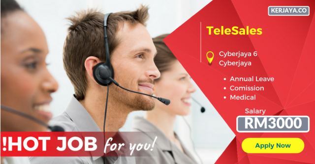 Telesales (RM3000 + Miscellaneous Allowances) – SPM Digalakkan Mohon / Asia Online Publishing Group Sdn Bhd