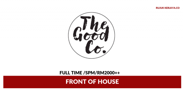The Good Co. ~ Front of House