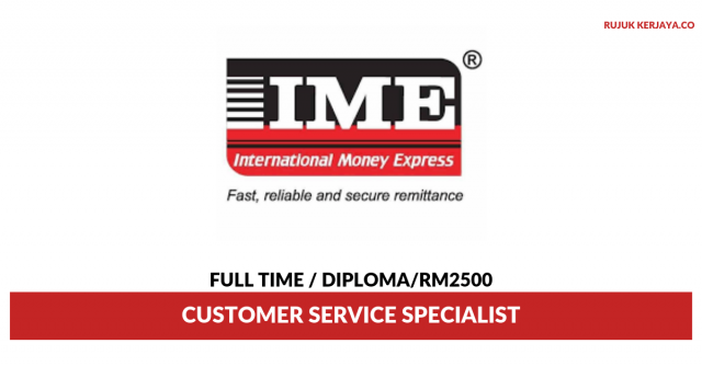 IME ~ Customer Service Specialist