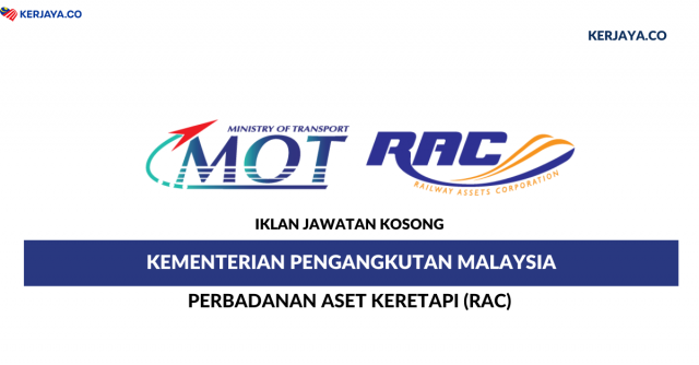 Kementerian Pengangkutan Malaysia / Perbadanan Aset Keretapi (RAC)