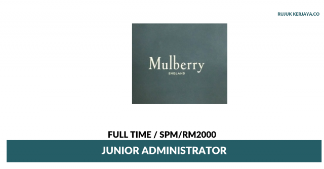 Mulberry Paper ~ Junior Administrator