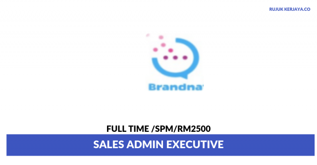 My Brandnation ~ Sales Admin Executive