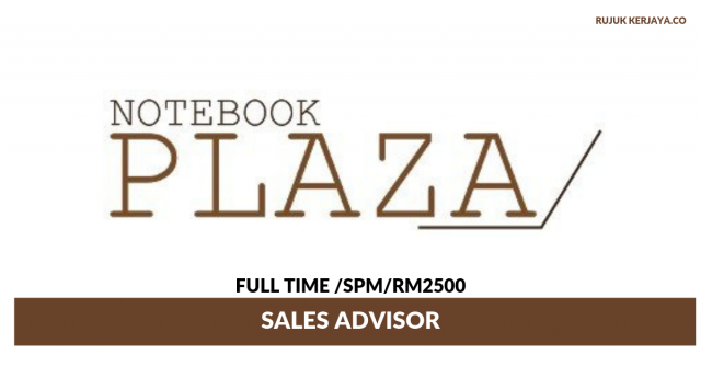 Notebook Plaza ~ Sales Advisor