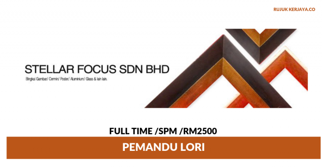 Stellar Focus ~ Pemandu Lori