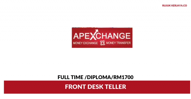Apexchange ~ Front Desk Teller