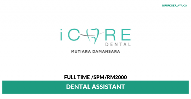 ICare Dental (ICM) ~ Dental Assistant