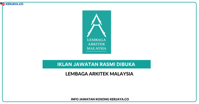 Lembaga Arkitek Malaysia (LAM) ~ Jawatan Kosong Mystep (Pentadbiran)