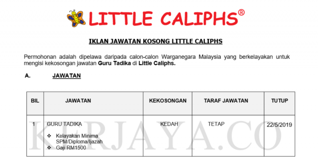 Little Caliphs ~ Guru Tadika