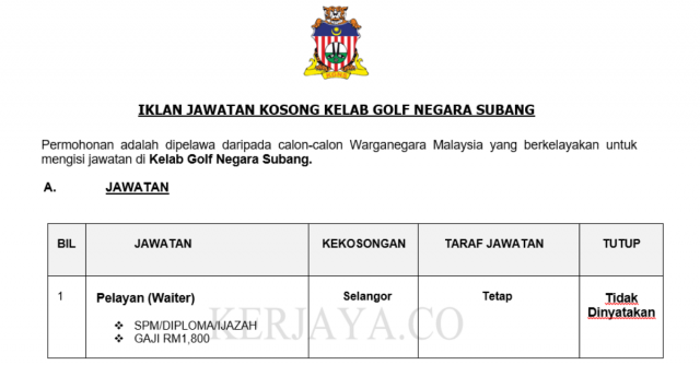 Kelab Golf Negara Subang