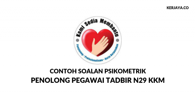 Contoh Soalan Psikometrik Penolong Pegawai Tadbir N29 (Rekod Perubatan)