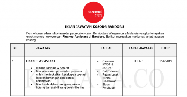 Bandoru ~ Finance Assistant
