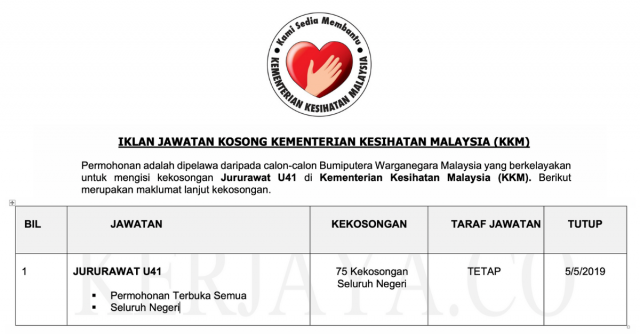 Jururawat U41 KKM / Jururawat Kementerian Kesihatan Malaysia